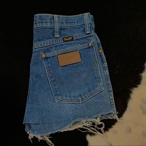 vintage wranglers shorts